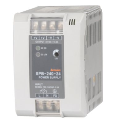 POWER SUPPLY, DIN RAIL MOUNTING, SWITCHING&lt;BR&gt;12 VDC OUTPUT, 240 WATTS, 20 AMP 100-240 VAC INPUT